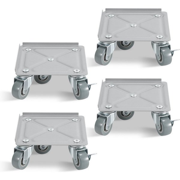 Clanmacy Möbelrolle Möbelroller 4 stück Möbelheber Rollbrett Möbel Transportroller Roller