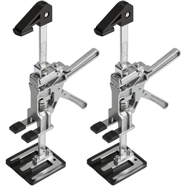 Clanmacy Plattenheber Handwerkzeugheber 2pcs Gipskartonplatten Hebevorrichtung Schrankheber, -]