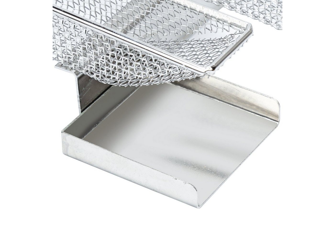Clanmacy Räucherbox BBQ Kaltrauchgenerator Kaltraucherzeuger für Grill Kaltraucherzeuger Edelstahlmaterial/Bequemer Griff – Bild 3 von 5