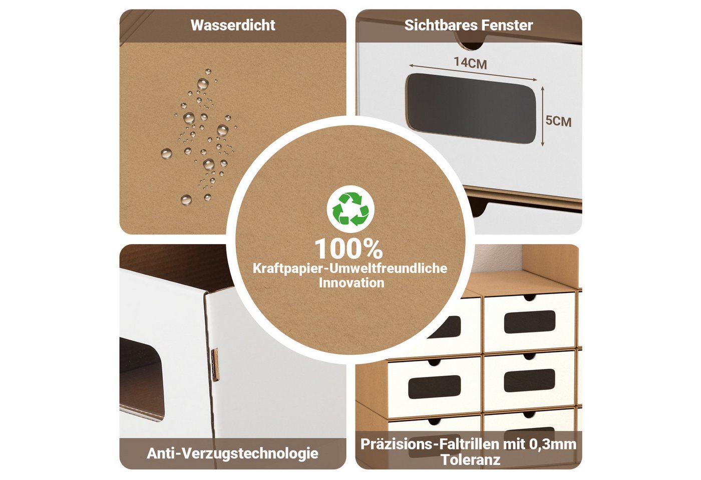Clanmacy Schuhbox 10/20X Schuhboxen Boxen stapelbar mit Sichtfenster Schuhe Spielzeug (10 St) – Bild 3 von 5
