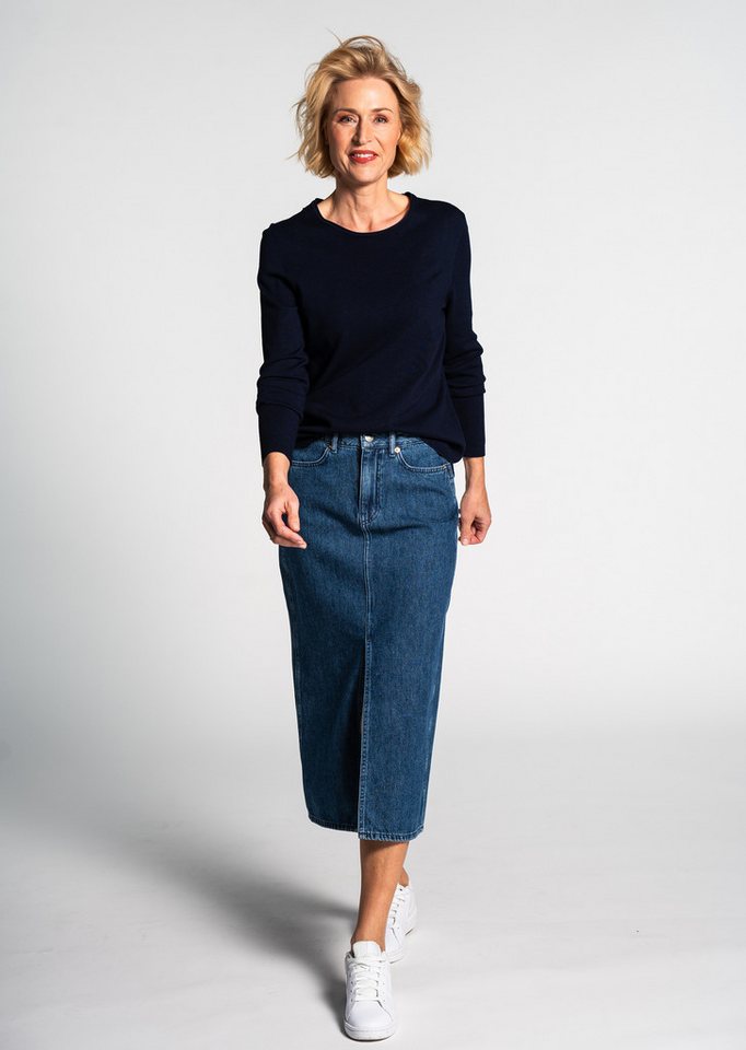 Clarina Strickpullover PETRA Viskose-Polyamid Mischung – Bild 3 von 3