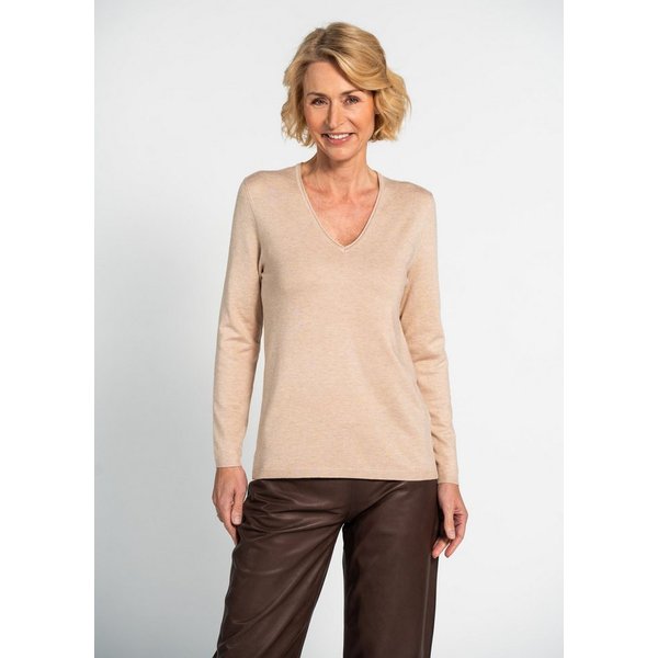 Clarina Strickpullover Viskose-Polyamid Mischung