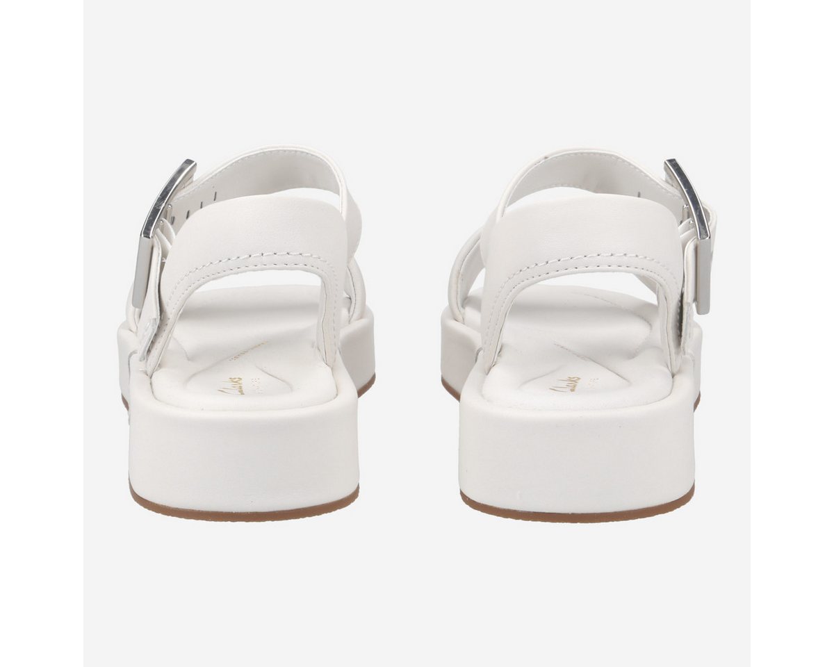 Clarks Clarks Alda Strap 26176258 4, Sandaletten, Weiß, Damen Sandalette – Bild 5 von 5