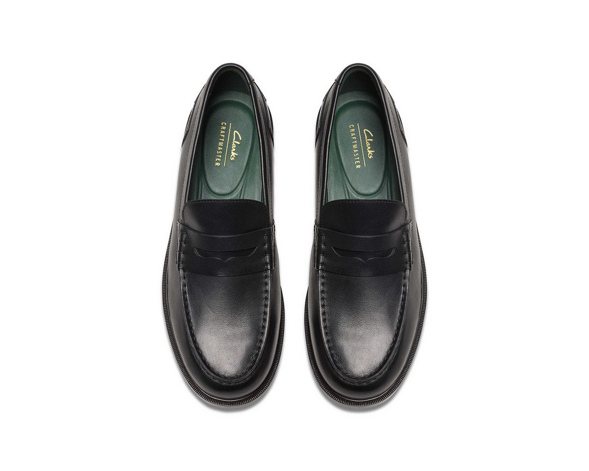 Clarks Clarks CraftJames Lo 26178569 7, Slipper, Schwarz, Herren Slipper – Bild 2 von 5