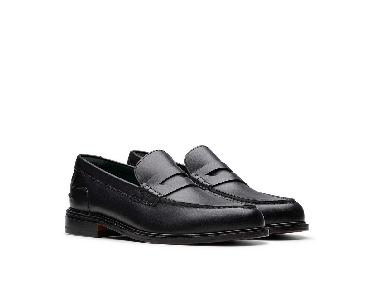 Clarks Clarks CraftJames Lo 26178569 7, Slipper, Schwarz, Herren Slipper – Bild 4 von 5