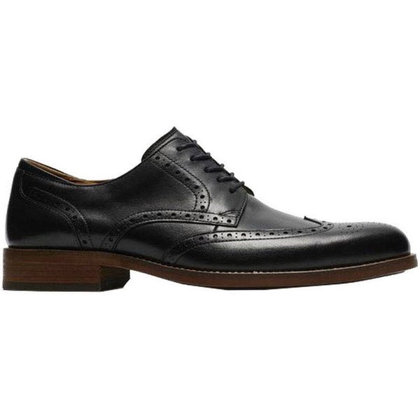 Clarks CraftRemi Tip Black Schnürschuh