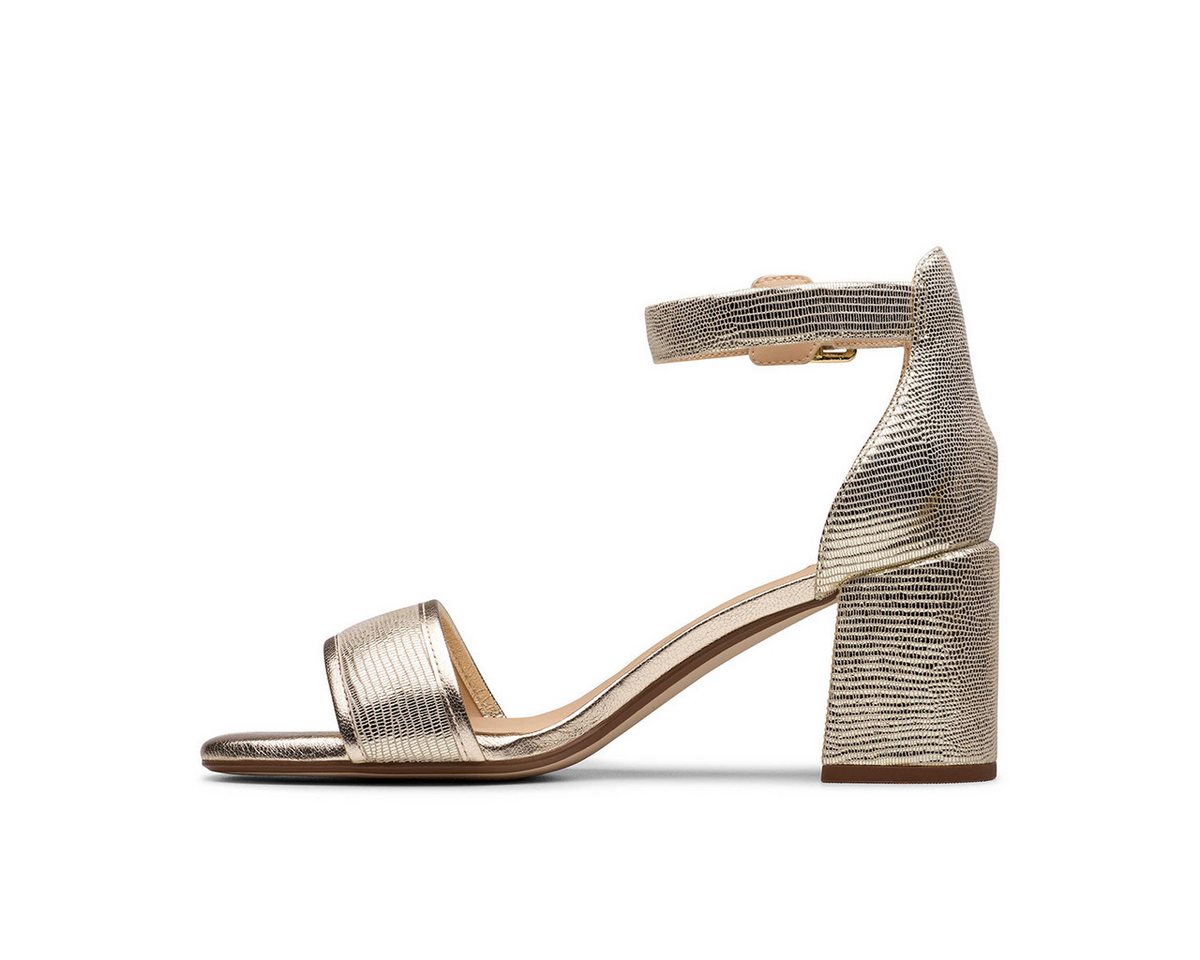 Clarks Clarks Ezoria Mae 26181296 4, Sandaletten, Gold, Damen Sandalette – Bild 2 von 5