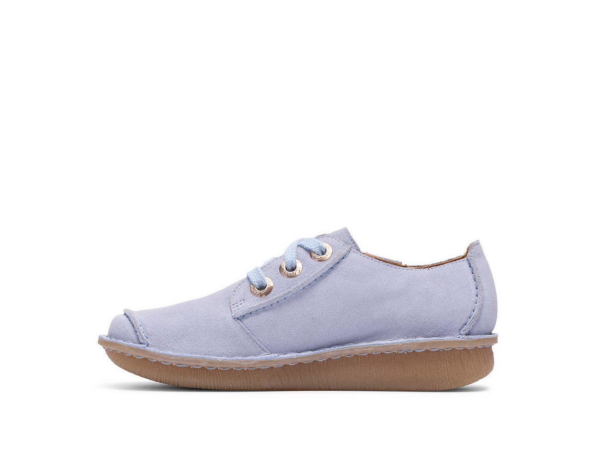Clarks Clarks Funny Dream 26186661 4, Schnürschuhe, Blau, hell, Damen Schnürschuh – Bild 2 von 5