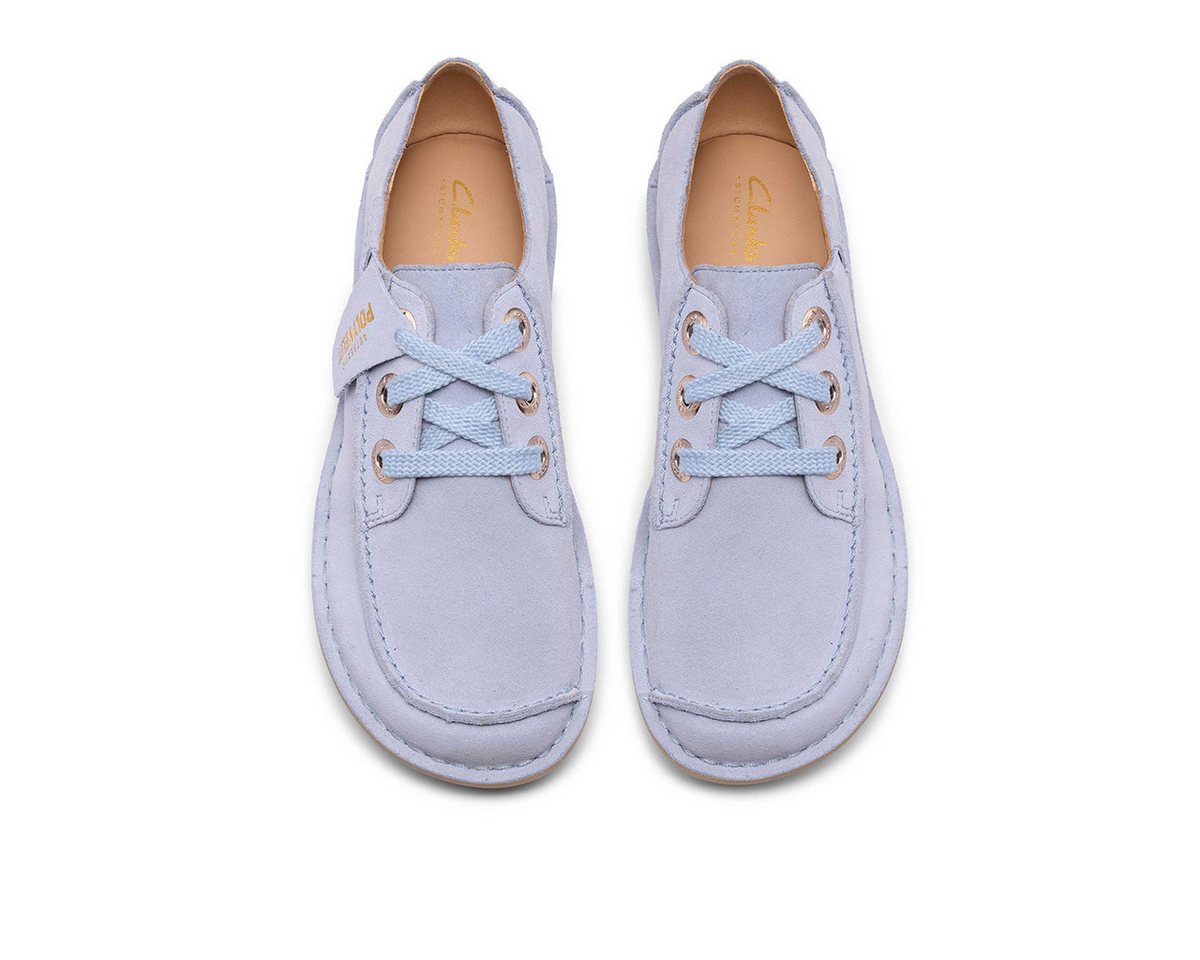 Clarks Clarks Funny Dream 26186661 4, Schnürschuhe, Blau, hell, Damen Schnürschuh – Bild 3 von 5