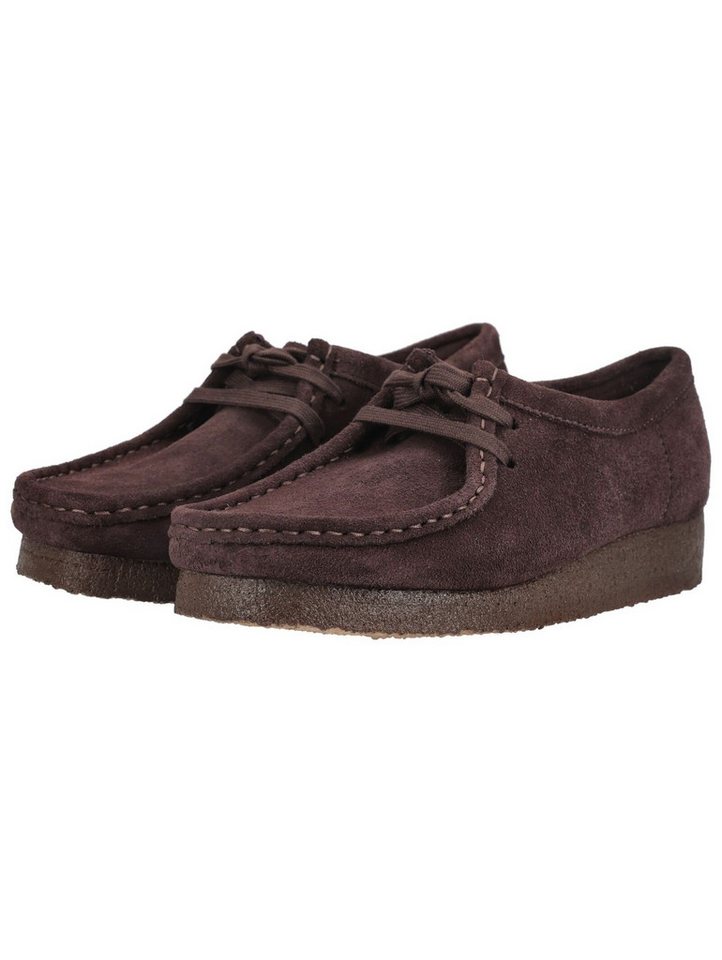 Clarks Clarks Halbschuhe Veloursleder Schnürschuh – Bild 4 von 5