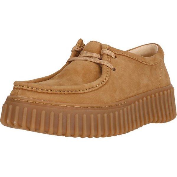 Clarks Torhill Bee Mokassin mit großer gerippter Außensohle