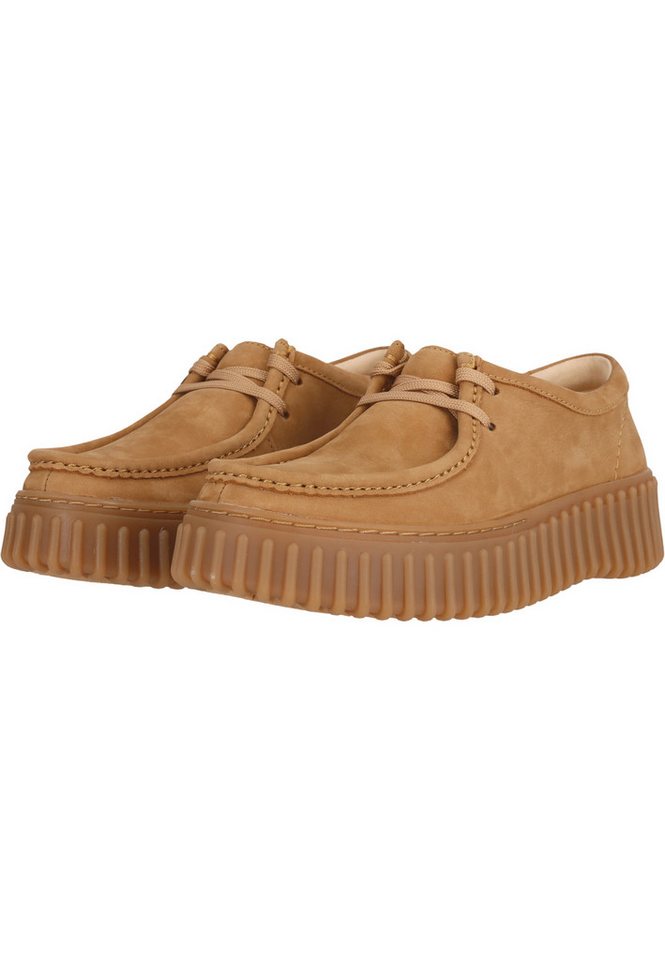 Clarks Torhill Bee Mokassin mit großer gerippter Außensohle – Bild 4 von 5