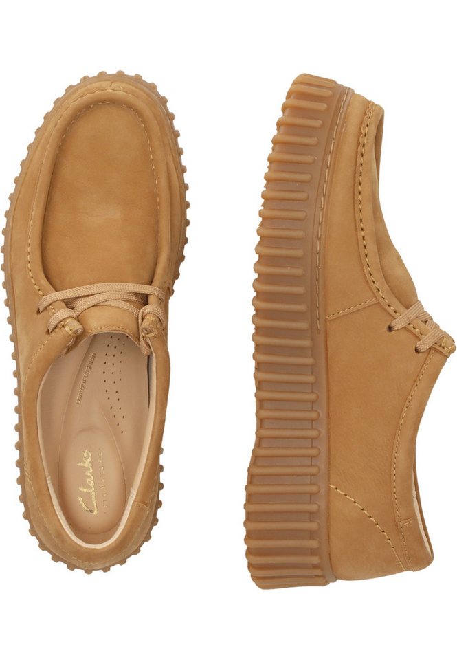 Clarks Torhill Bee Mokassin mit großer gerippter Außensohle – Bild 5 von 5