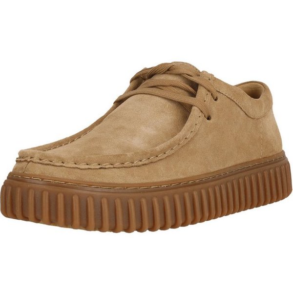Clarks Torhill Lo Mokassin mit großer gerippter Außensohle