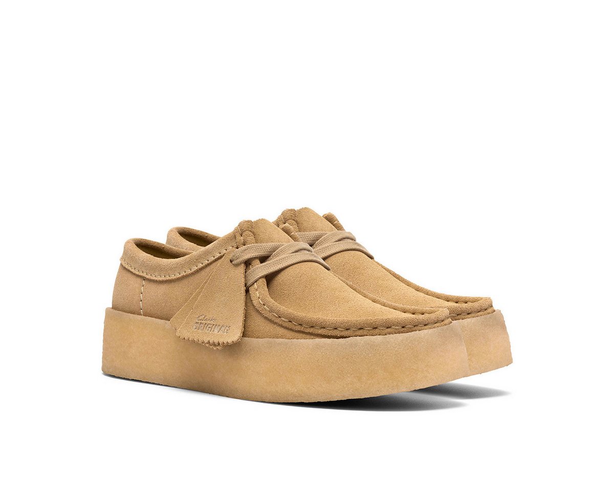 Clarks Clarks Wallabee Cup 26185689 4, Schnürschuhe, Beige, Damen Schnürschuh – Bild 5 von 5