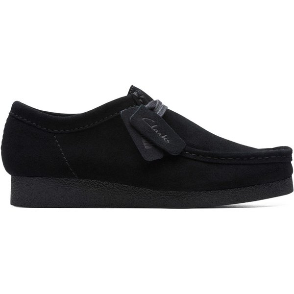 Clarks Clarks WallabeeEVO 26172820 7, Schnürschuhe, Schwarz, Herren Schnürschuh