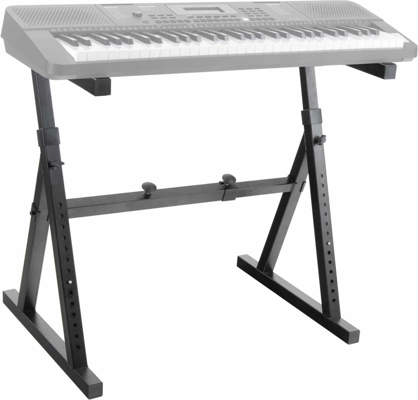 Classic Cantabile Keyboardständer KSD-400Pro MK II Keyboardstativ, Breite stufenlos verstellbar bis 95 cm - Höhenverstellbar bis 89 cm – Bild 2 von 5