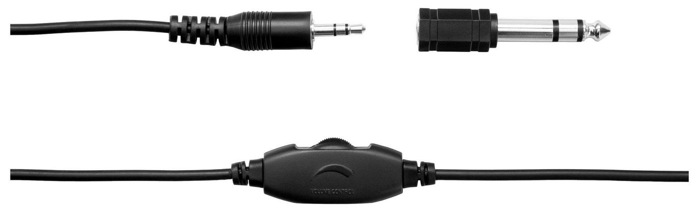 Classic Cantabile Classic Cantabile KH-238 Kopfhörer Over-Ear-Kopfhörer (Mit Lautstärkeregelung und integriertem Aktiv-Bass) – Bild 3 von 5