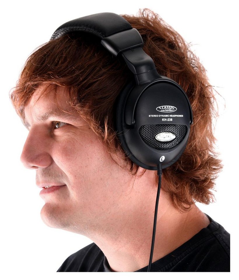 Classic Cantabile Classic Cantabile KH-238 Kopfhörer Over-Ear-Kopfhörer (Mit Lautstärkeregelung und integriertem Aktiv-Bass) – Bild 5 von 5