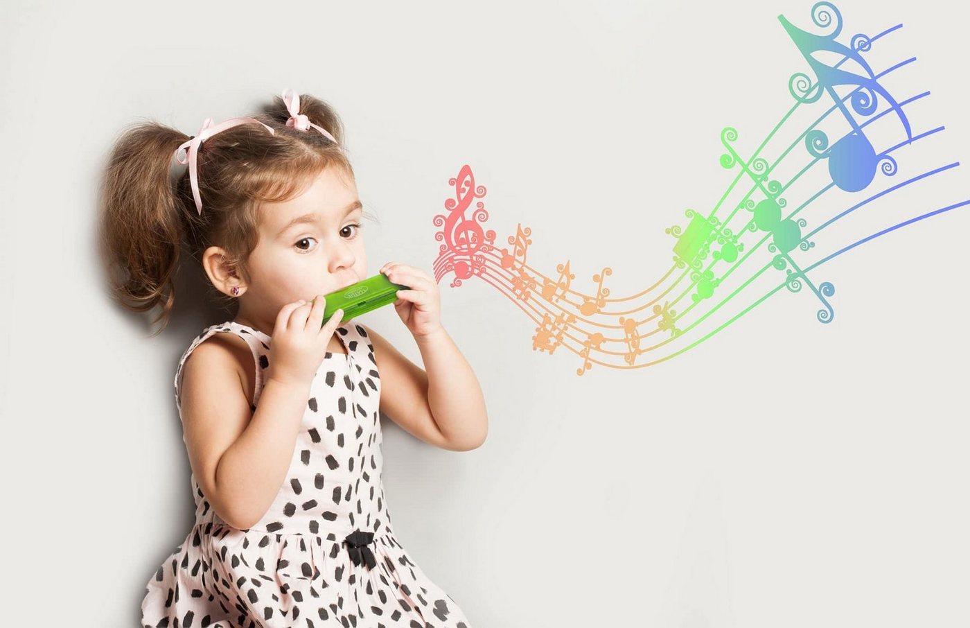Classic Cantabile Mundharmonika FunKids Blues Harmonica ideal für Kinder, C-Dur C, diatonisch, inkl. Kunststoff-Etui, 20 Stimmzungen aus Phosphorbronze – Bild 2 von 5