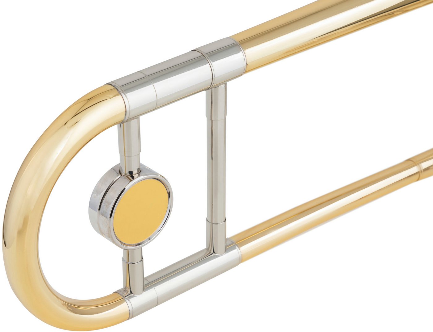 Classic Cantabile Posaune TP-42 Tenorposaune mit Koffer Bb, inkl. Koffer & Mundstück, Schallbecher: 215 mm Messing – Bild 5 von 5