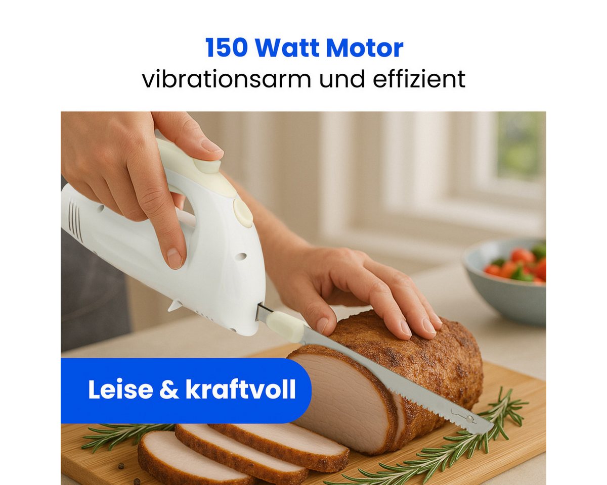 CLATRONIC Elektromesser EM 3062, Elektromesser, Edelstahl-Klinge, 150W – Bild 2 von 5