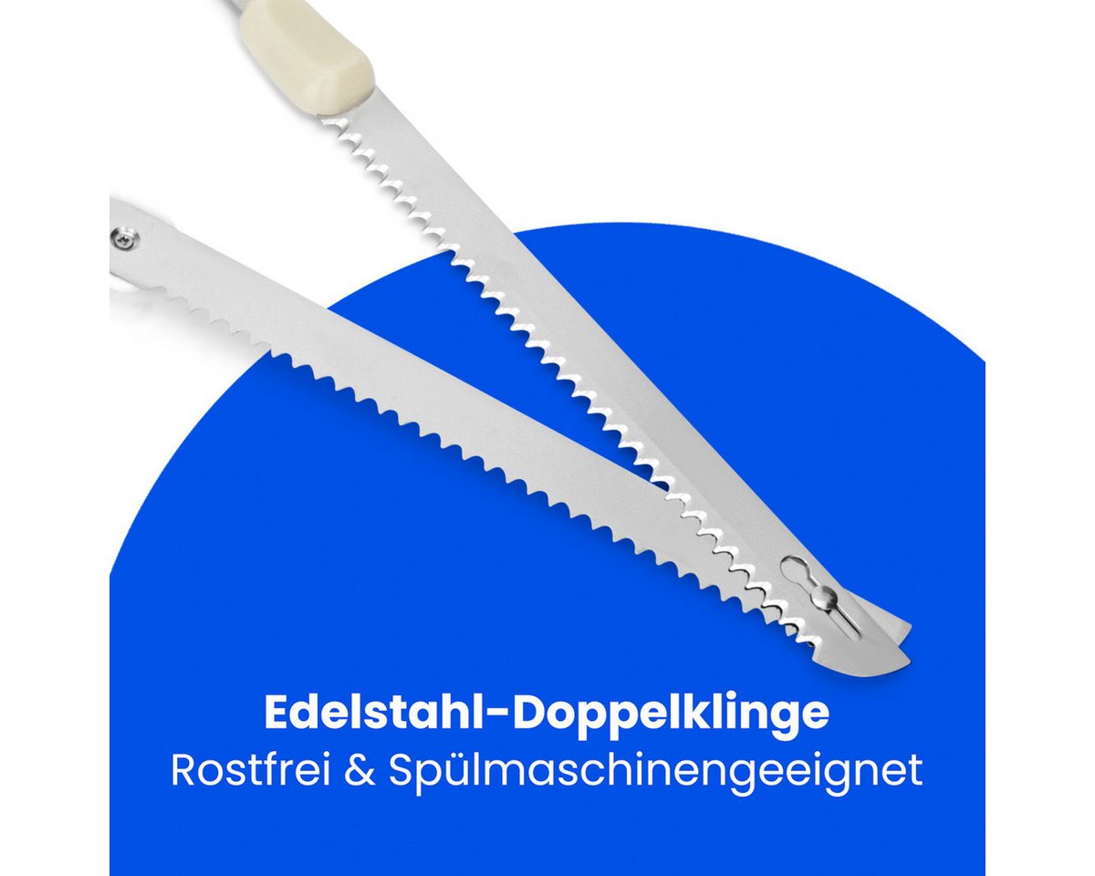 CLATRONIC Elektromesser EM 3062, Elektromesser, Edelstahl-Klinge, 150W – Bild 5 von 5