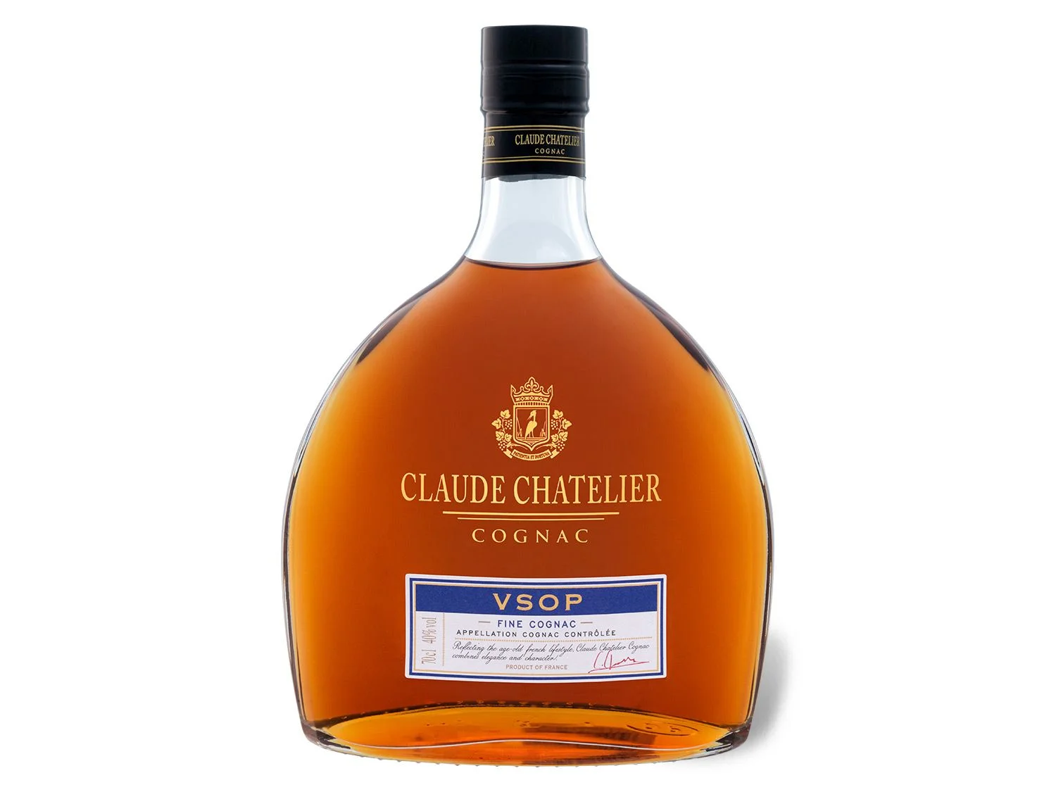 CLAUDE CHATELIER VSOP Cognac mit Geschenkbox 40% Vol – Bild 2 von 3