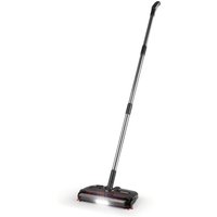 CLEANMAXX Akku-Besen mit Licht 3,7V grau