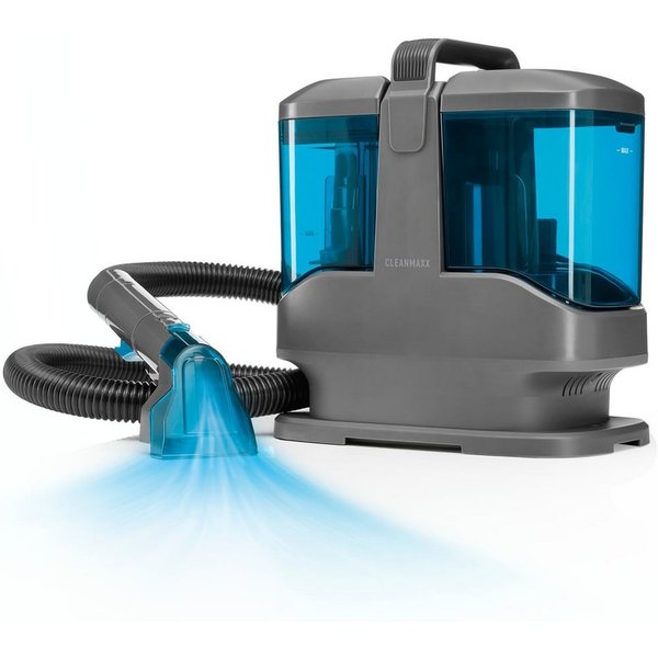 CLEANmaxx Teppichreinigungsgerät Polsterreiniger Gerät Kompakt Pro - Nasssauger & Teppichreiniger in 1, 450 W, 13 kPa Waschsauger Sofa Reiniger - Teppich Reinig