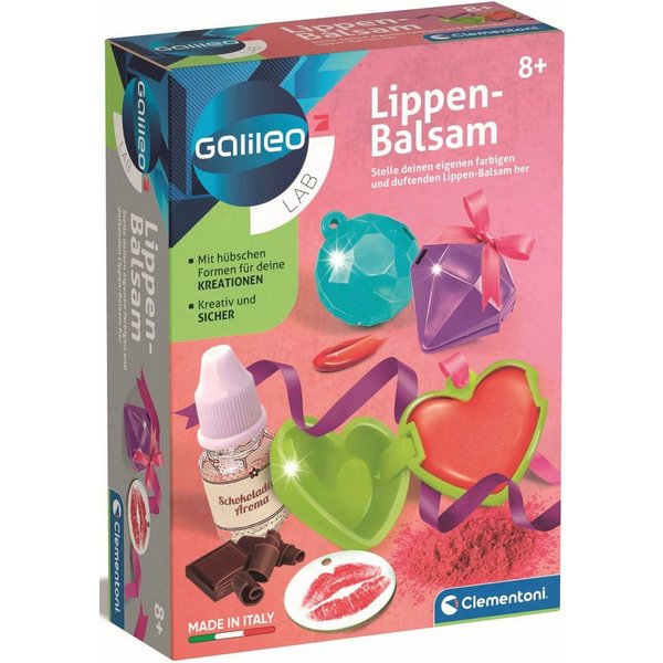 Clementoni® Experimentierkasten Galileo, Lippen-Balsam, Made in Europe