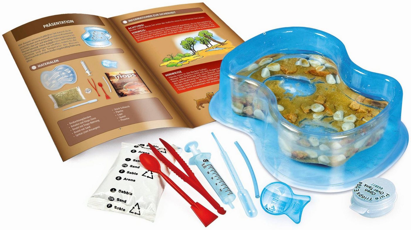 Clementoni® Experimentierkasten Galileo, Original Triops Starter-Set, Made in Europe – Bild 2 von 5