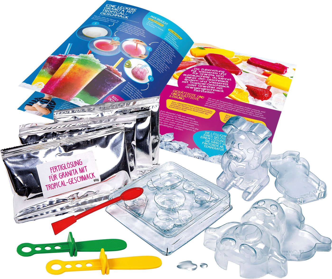 Clementoni® Experimentierkasten Galileo, Wissenschaft unter 0°, Made in Europe – Bild 2 von 5