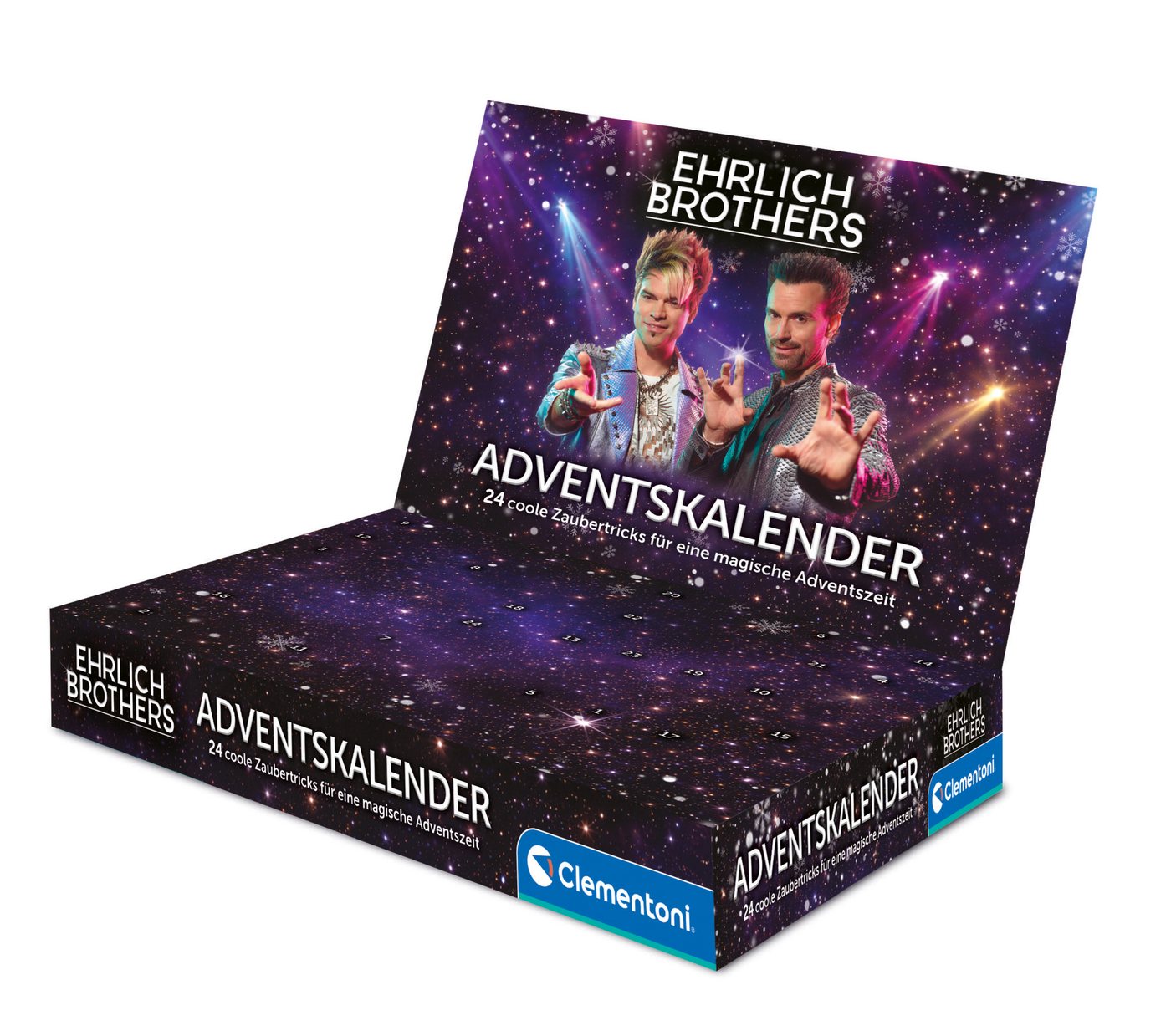 Clementoni® Spielzeug-Adventskalender Ehrlich Brothers - Adventskalender der Magie – Bild 2 von 4