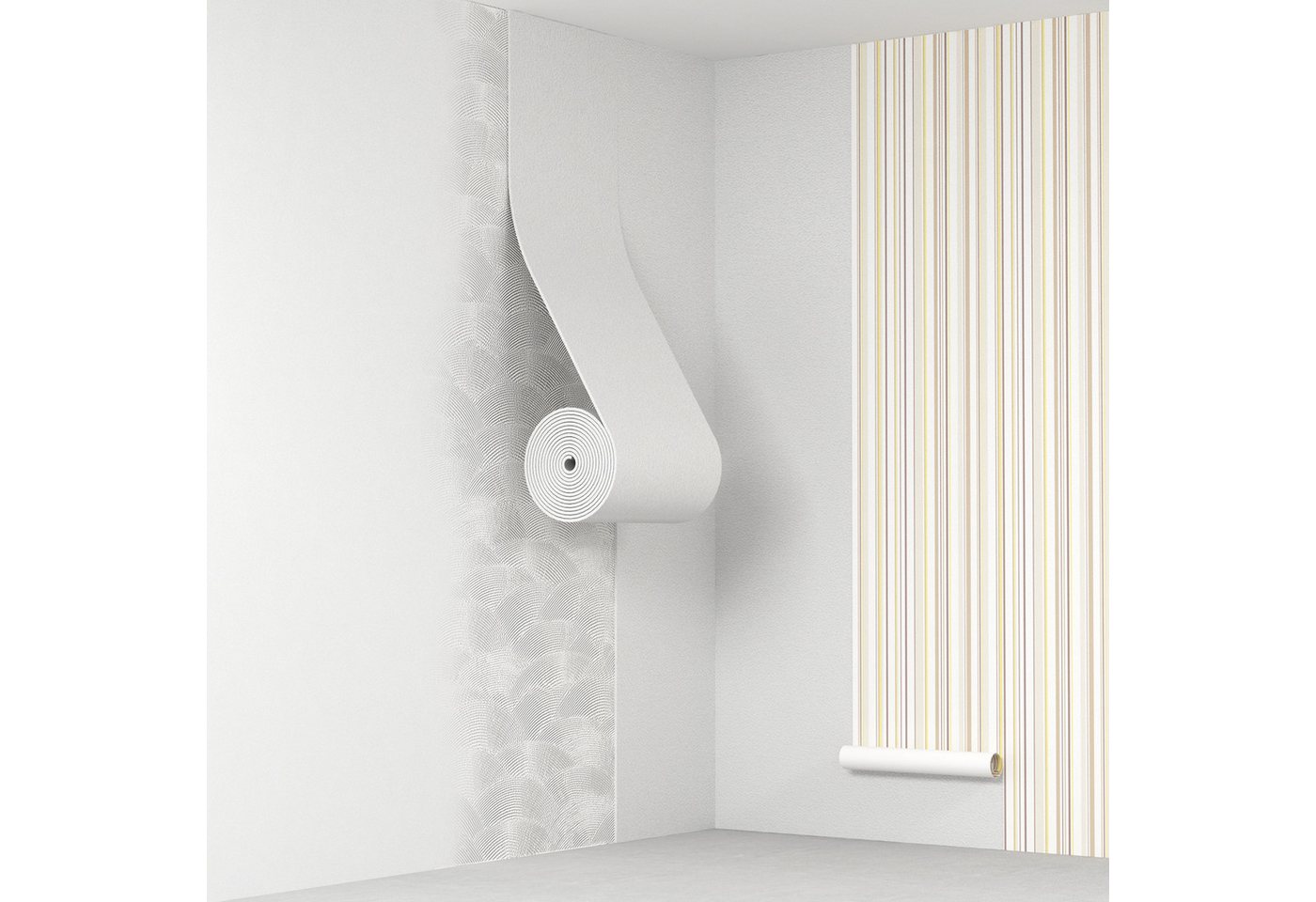 Climapor Styroporplatte Dämmtapete unkaschiert 7,5 m x 0,5 m - 4 Rollen (15 qm), schafft handwarme Wände – Bild 2 von 3