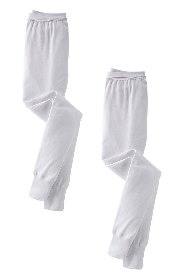 Clipper Lange Unterhose (Packung, 2-St) Doppelripp – Bild 2 von 5