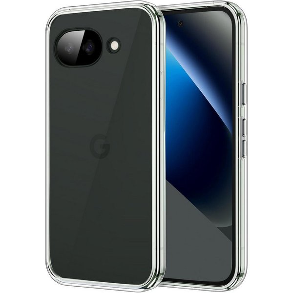 CLM-Tech Handyhülle Transparent für Google Pixel 10a 6,3 Zoll, TPU Gummi, Kratzfest, stoßsicher, schmutzabweisend
