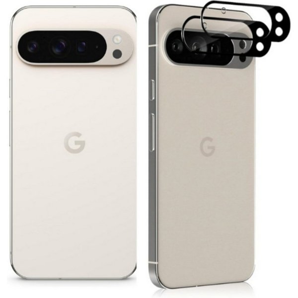 CLM-Tech Kameraschutzglas 2X für Google Pixel 10 Pro 6,3 Zoll, Linse Schutzglas 9H Glas - Folie kristallklar Panzerglas, 2 Stück, Kratzfest