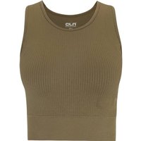 CLN ATHLETICS Tanktop Siri, Größe L in Braun