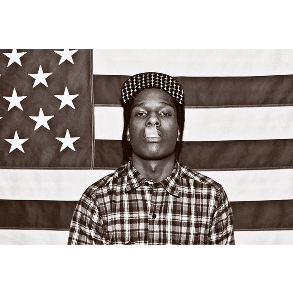 Close Up Poster ASAP Rocky Poster 91,5 x 61 cm
