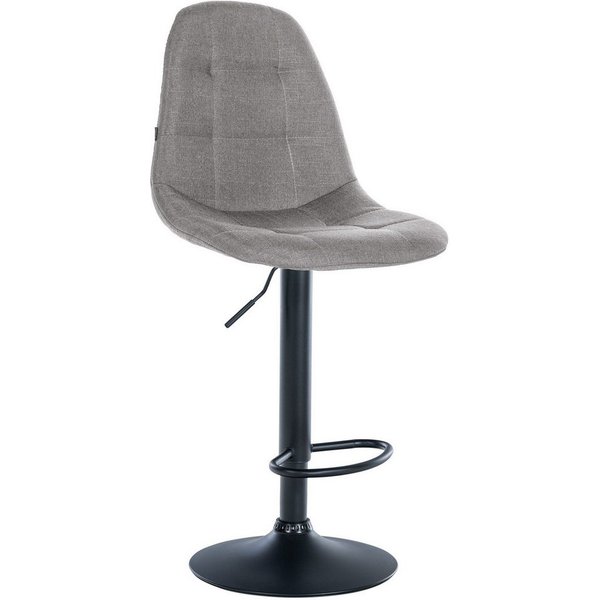 CLP Barhocker Elmore, Stoff-Bezug, höhenverstellbar, 360 Grad drehbar