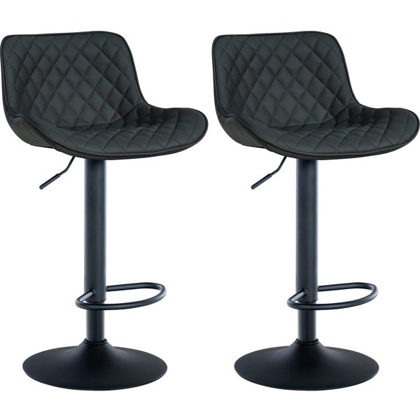 CLP Barhocker Minosa (Set, 2er), um 360° drehbar und höhenverstellbar
