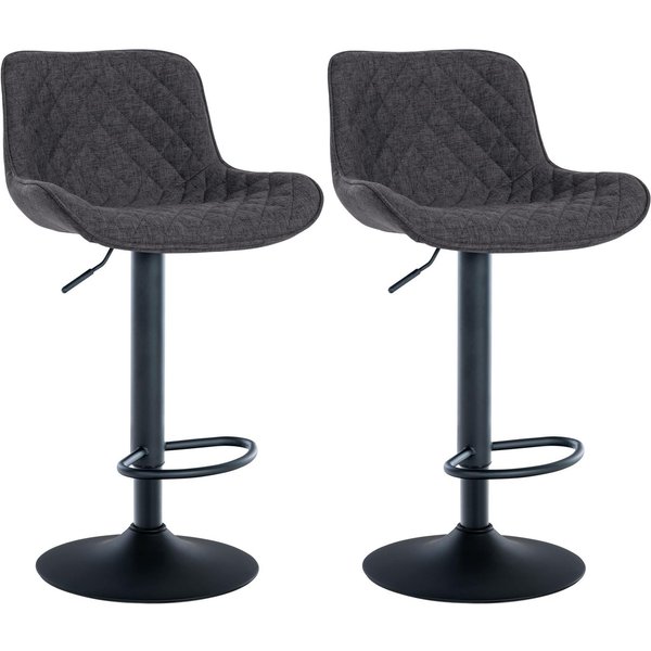 CLP Barhocker Minosa (Set, 2er), um 360° drehbar und höhenverstellbar