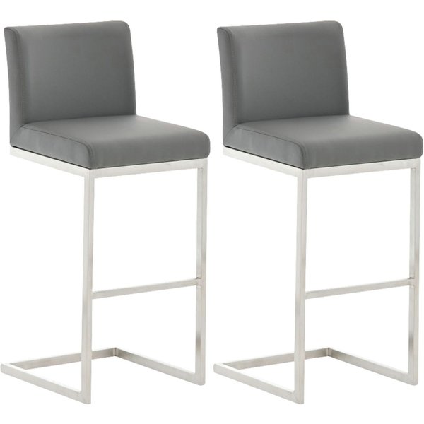 CLP Barhocker Paros Kunstleder (Set, 2er), mit Kunstlederbezug, bis 240 kg