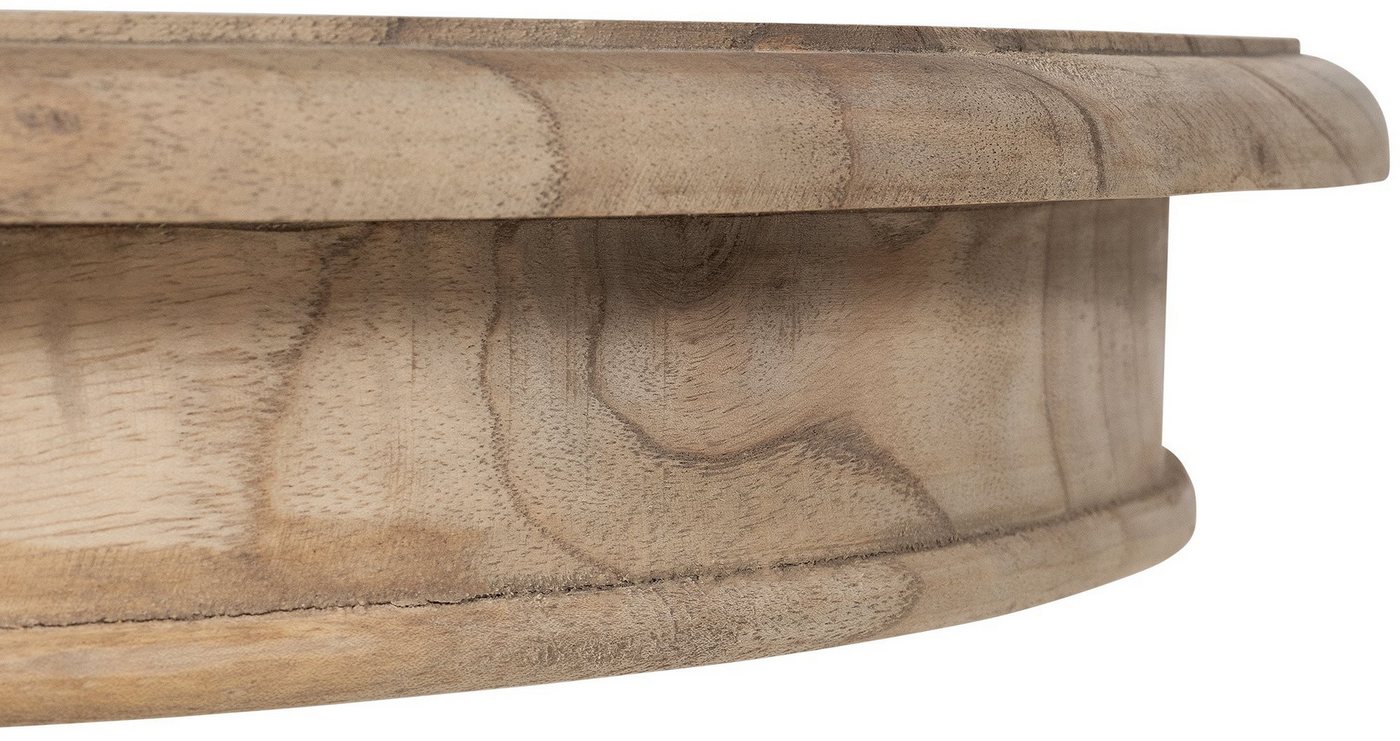 CLP Beistelltisch Wiva (1er), runder Tisch aus Mindiholz, 50 cm Durchmesser – Bild 5 von 5