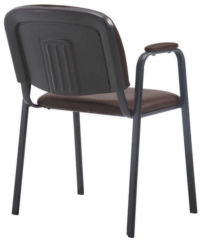 CLP Besucherstuhl Ken Pro (1er), stapelbar, Kunstleder, Armlehnen – Bild 3 von 5