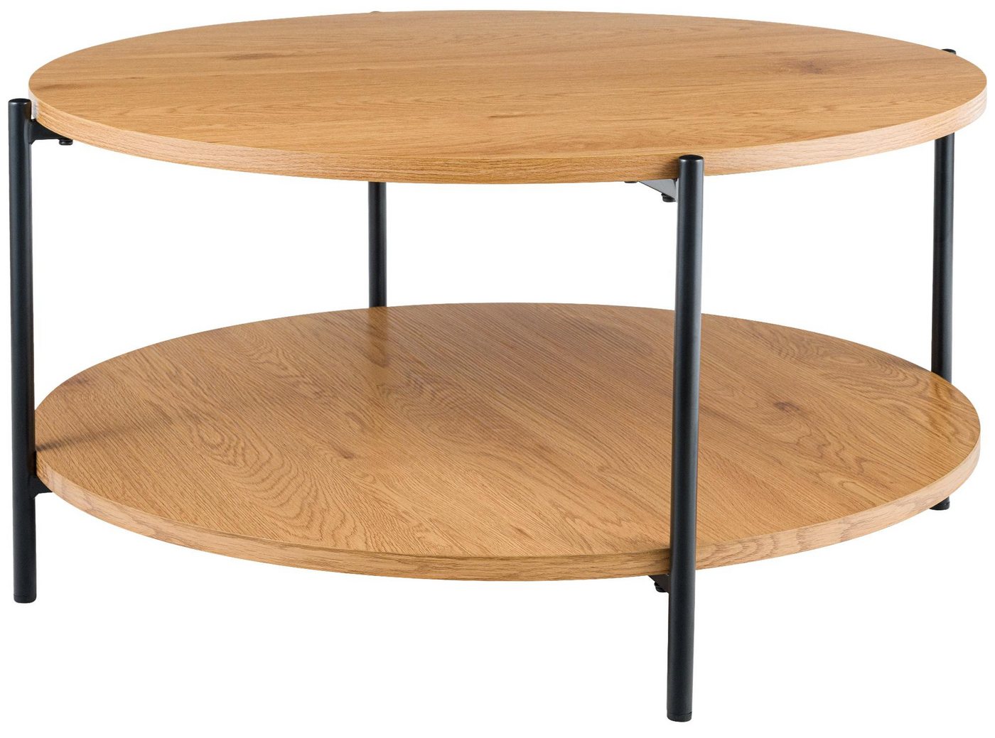 CLP Couchtisch Edduma (1er), Holztisch, pulverbeschichtetes Metall – Bild 4 von 5