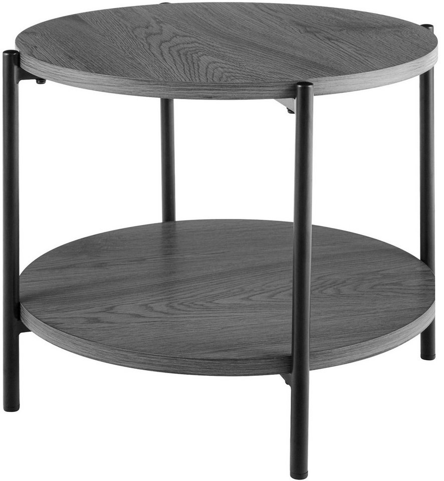 CLP Couchtisch Edduma (1er), Holztisch, pulverbeschichtetes Metall – Bild 4 von 5