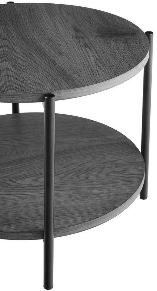 CLP Couchtisch Edduma (1er), Holztisch, pulverbeschichtetes Metall – Bild 5 von 5