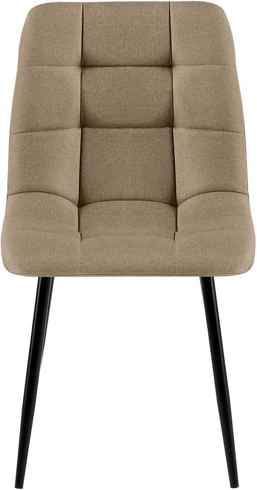 CLP Esszimmerstuhl Antibes (4er Set), mit Stoffbezug, bis 150 kg – Bild 4 von 5